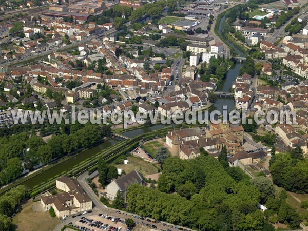 Photo aérienne de Paray-le-Monial