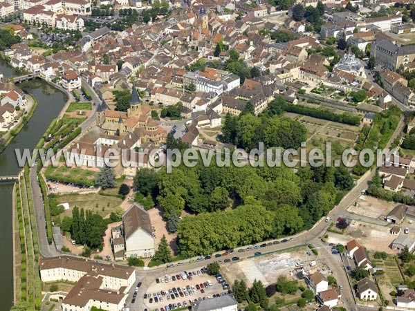 Photo aérienne de Paray-le-Monial