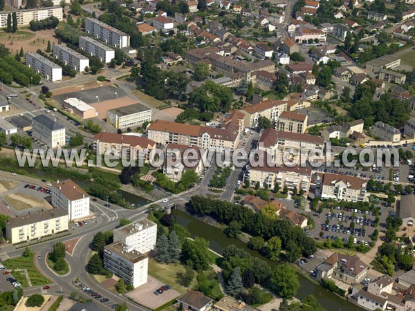 Photo aérienne de Paray-le-Monial