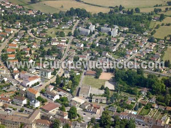 Photo aérienne de Paray-le-Monial