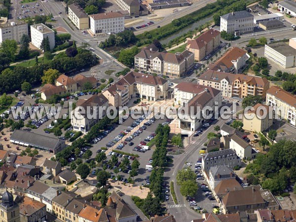 Photo aérienne de Paray-le-Monial