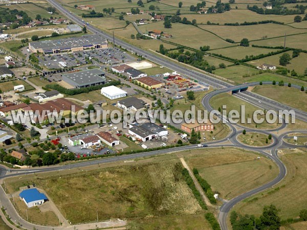 Photo aérienne de Paray-le-Monial