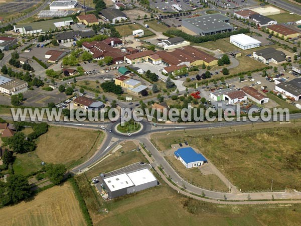 Photo aérienne de Paray-le-Monial