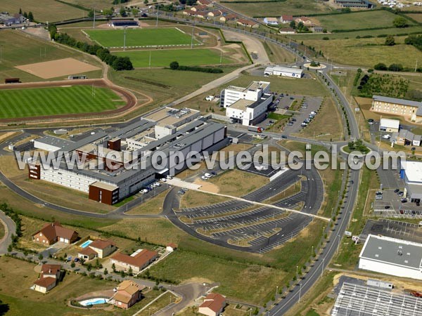 Photo aérienne de Paray-le-Monial