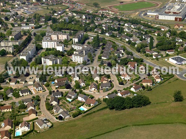 Photo aérienne de Paray-le-Monial