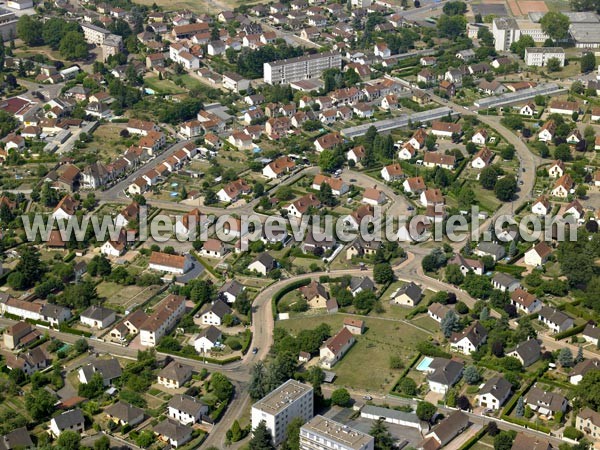 Photo aérienne de Paray-le-Monial