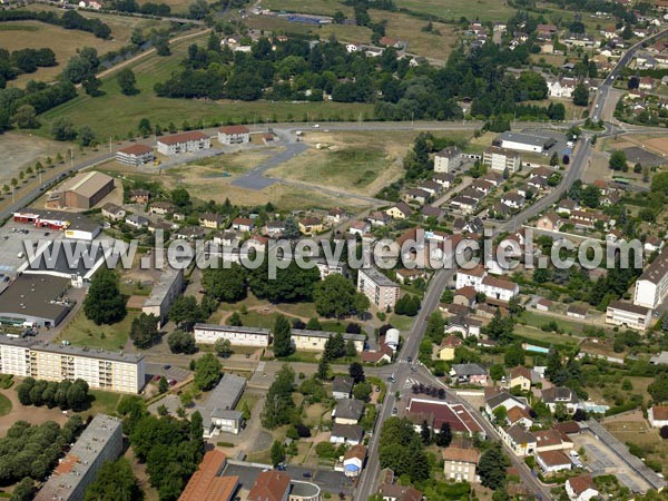 Photo aérienne de Paray-le-Monial