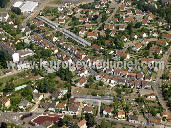 Photo aérienne de Paray-le-Monial