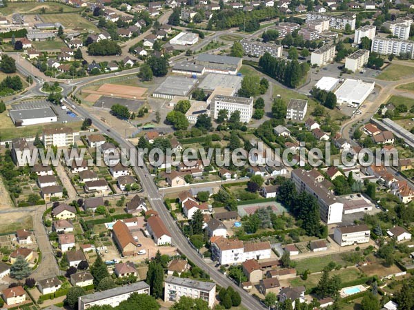 Photo aérienne de Paray-le-Monial