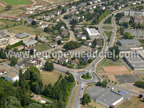 Photo aérienne de Paray-le-Monial