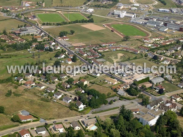 Photo aérienne de Paray-le-Monial