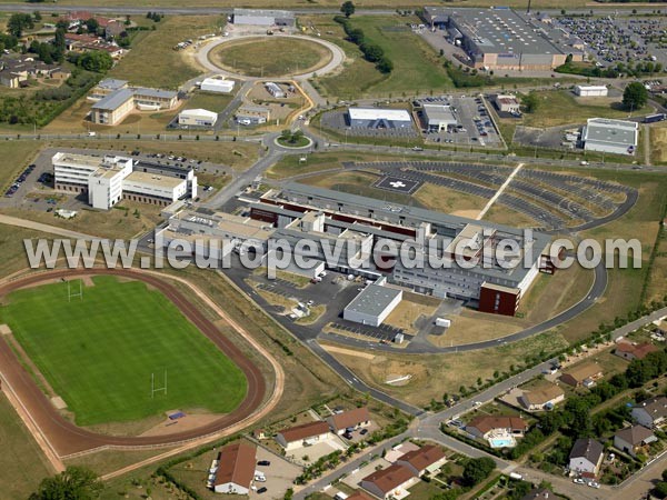 Photo aérienne de Paray-le-Monial