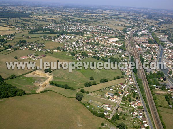 Photo aérienne de Paray-le-Monial