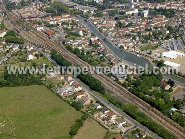 Photo aérienne de Paray-le-Monial