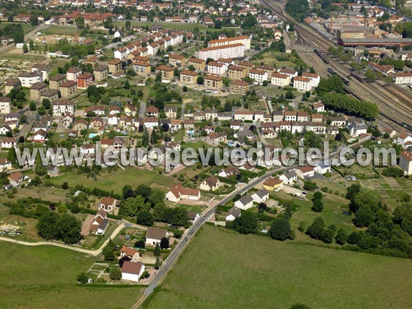 Photo aérienne de Paray-le-Monial