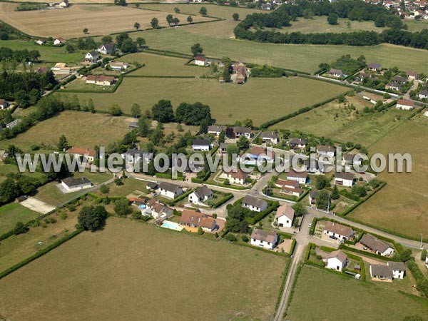 Photo aérienne de Paray-le-Monial