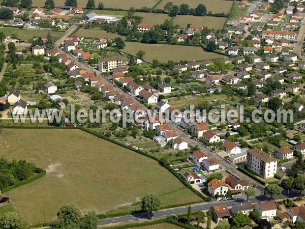 Photo aérienne de Paray-le-Monial