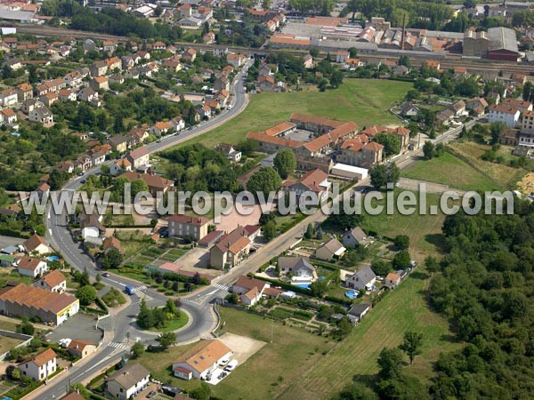 Photo aérienne de Paray-le-Monial