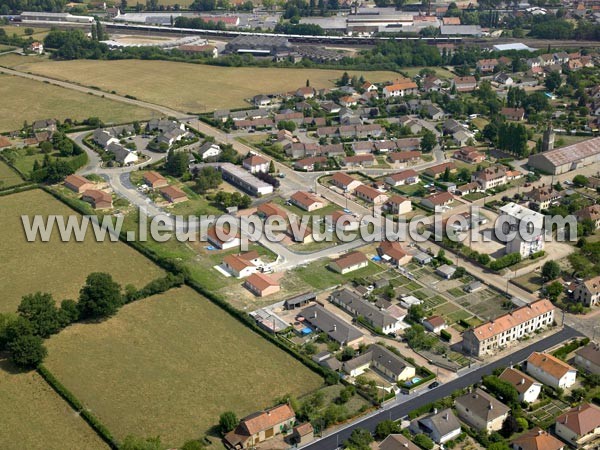 Photo aérienne de Paray-le-Monial