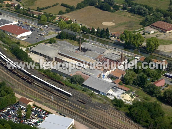 Photo aérienne de Paray-le-Monial