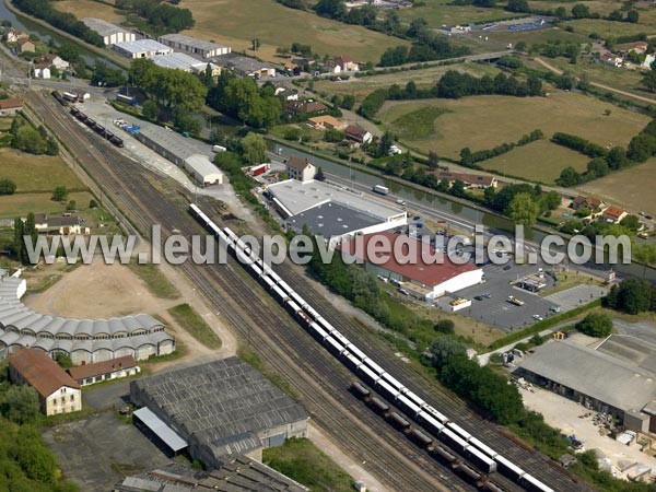 Photo aérienne de Paray-le-Monial