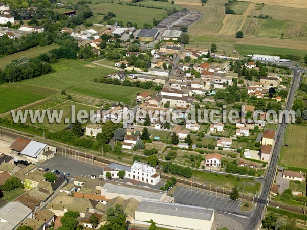 Photo aérienne de Romanche-Thorins