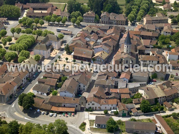 Photo aérienne de Romenay