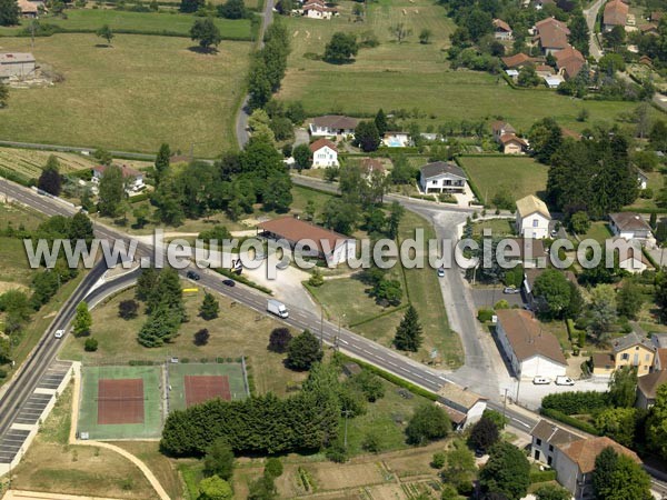 Photo aérienne de Romenay