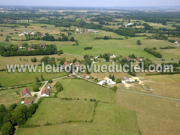 Photo aérienne de Saillenard