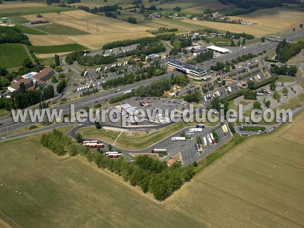 Photo aérienne de Saint-Albain