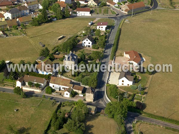 Photo aérienne de Saint-Aubin-en-Charollais