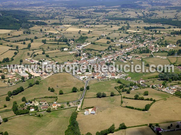 Photo aérienne de Saint-Bonnet-de-Joux