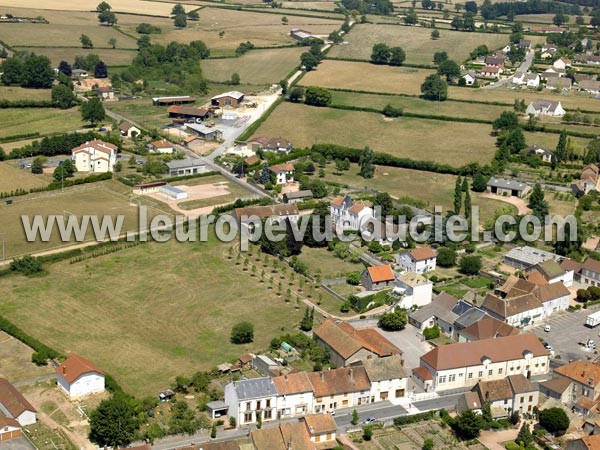 Photo aérienne de Saint-Bonnet-de-Joux