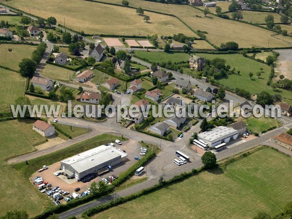 Photo aérienne de Saint-Christophe-en-Brionnais