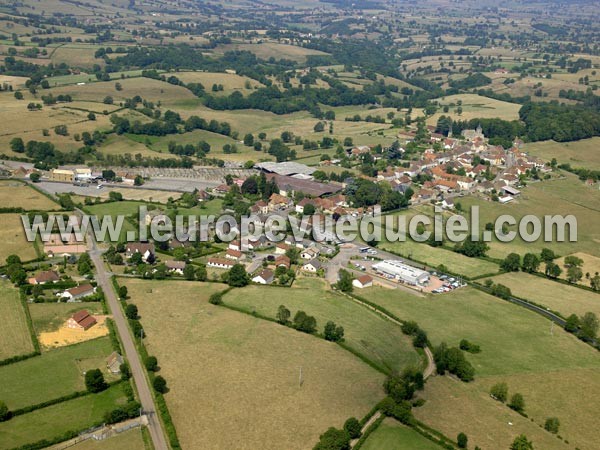 Photo aérienne de Saint-Christophe-en-Brionnais