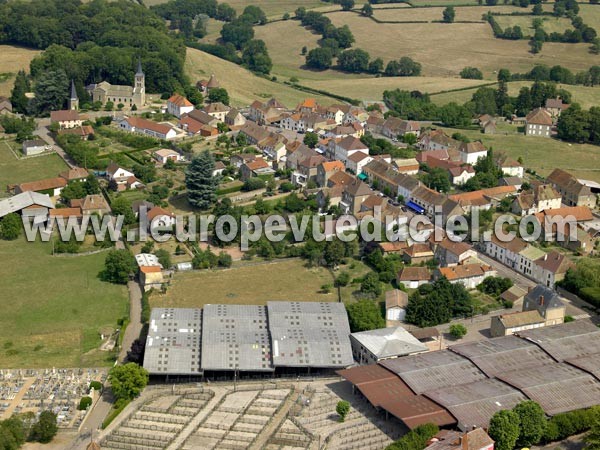 Photo aérienne de Saint-Christophe-en-Brionnais