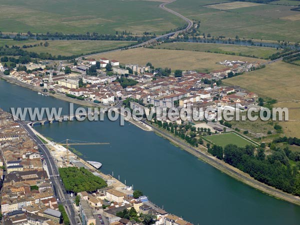 Photo aérienne de Saint-Laurent-sur-Sane