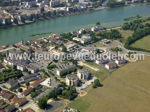 Photo aérienne de Saint-Laurent-sur-Sane