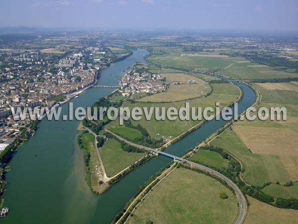 Photo aérienne de Saint-Laurent-sur-Sane