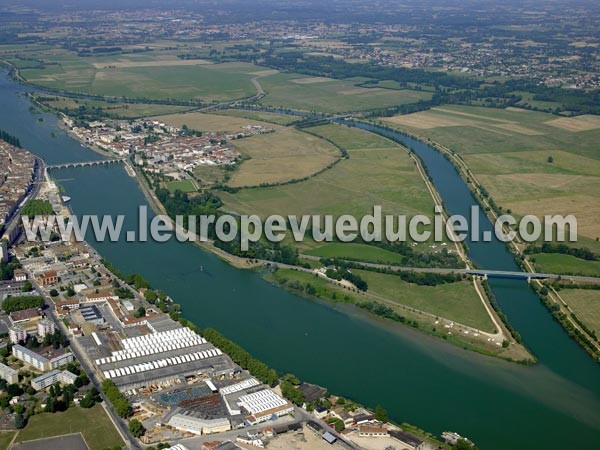 Photo aérienne de Saint-Laurent-sur-Sane