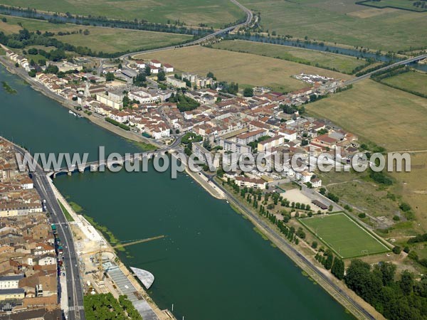 Photo aérienne de Saint-Laurent-sur-Sane