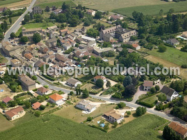 Photo aérienne de Saint-Martin-Belle-Roche