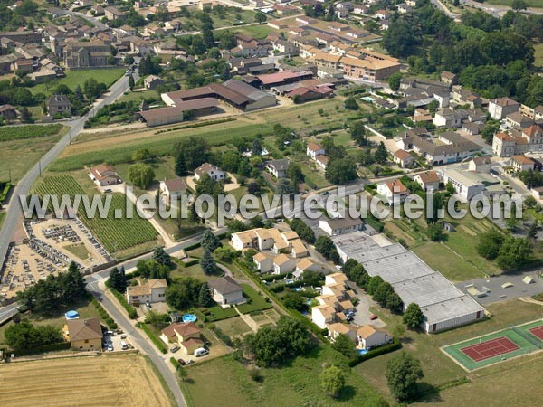 Photo aérienne de Saint-Martin-Belle-Roche