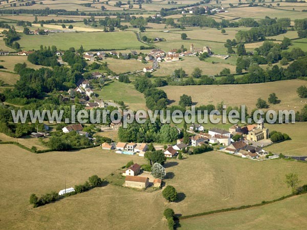 Photo aérienne de Saint-Vincent-Bragny