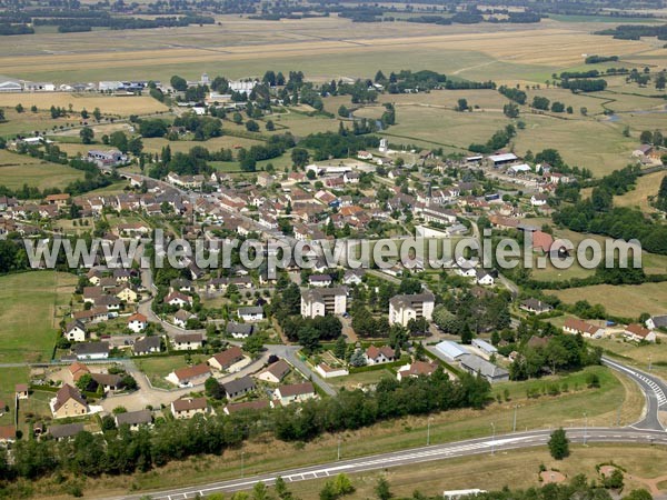 Photo aérienne de Saint-Yan