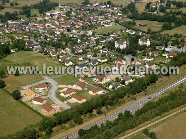 Photo aérienne de Saint-Yan