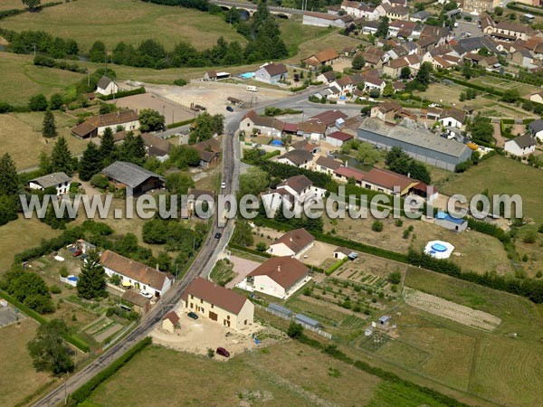 Photo aérienne de Saint-Yan