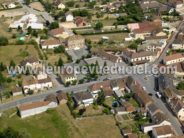 Photo aérienne de Saint-Yan