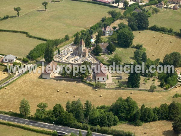 Photo aérienne de Saint-Yan