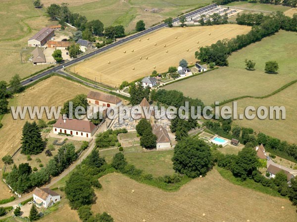 Photo aérienne de Saint-Yan